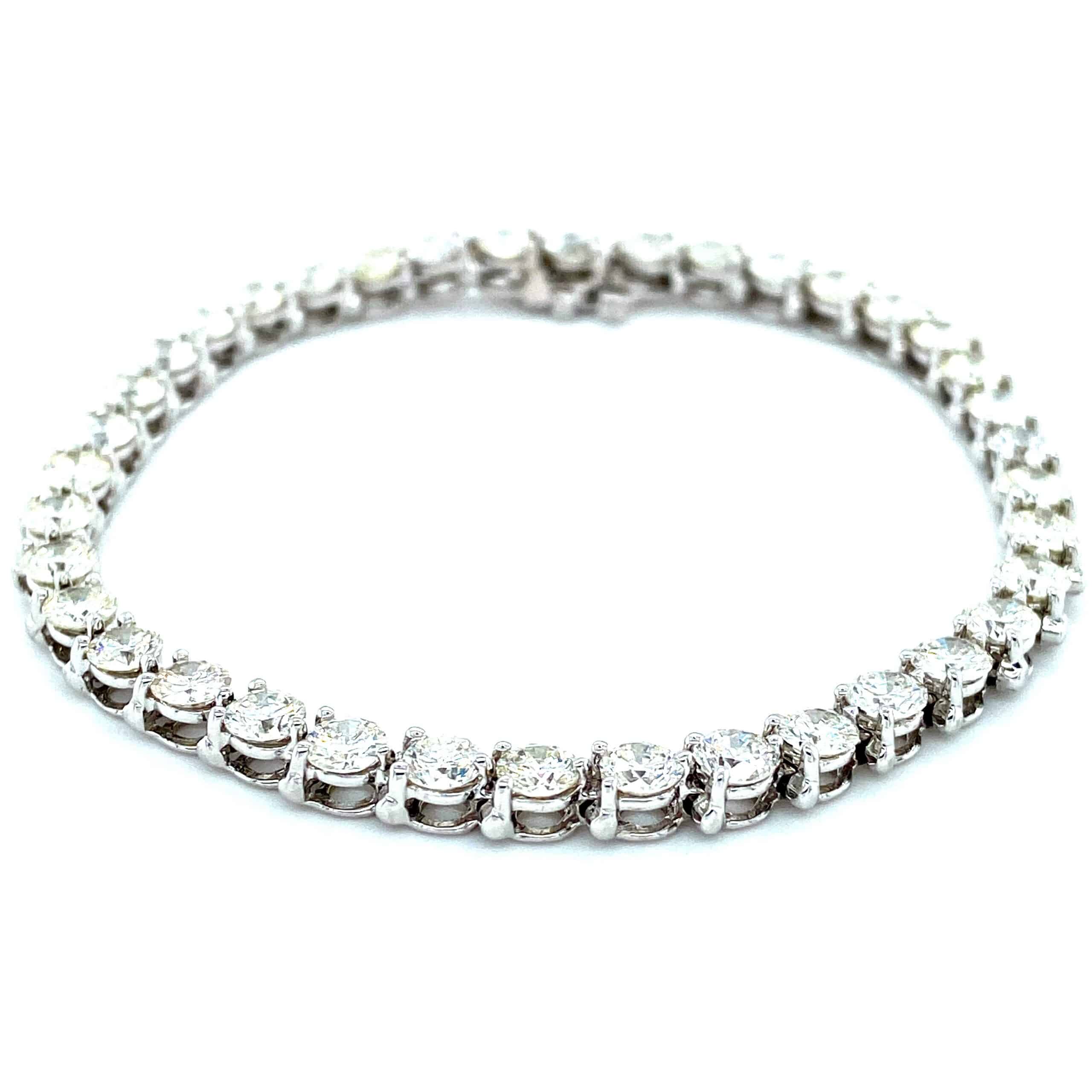 8.00ctw Diamond Tennis Bracelet in 14k White Gold