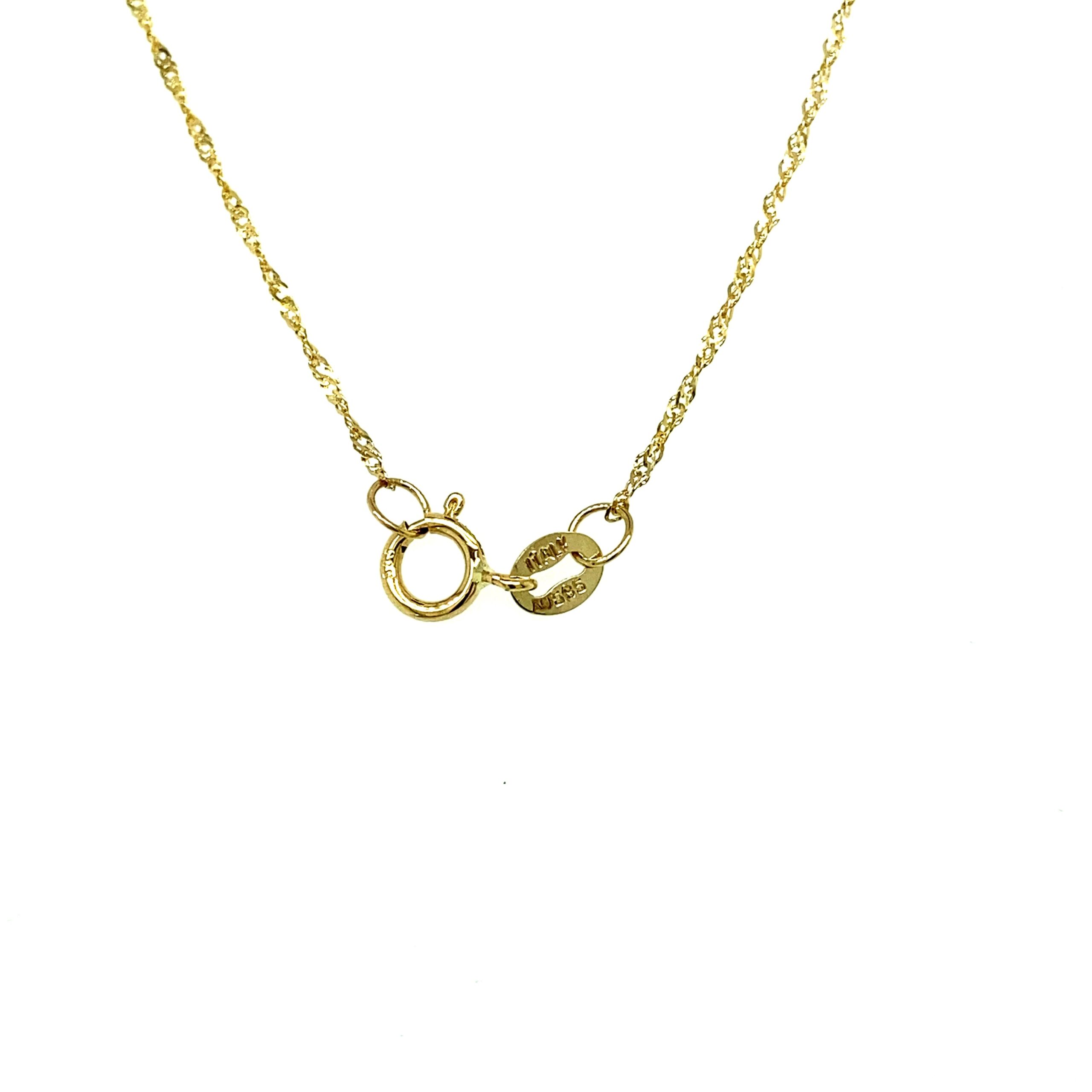 Freshwater Pearl Solitaire Necklace in 14k Gold by Lali