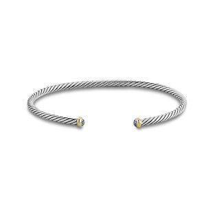 Dieng Diamond Cuff Bracelet by Samuel B.