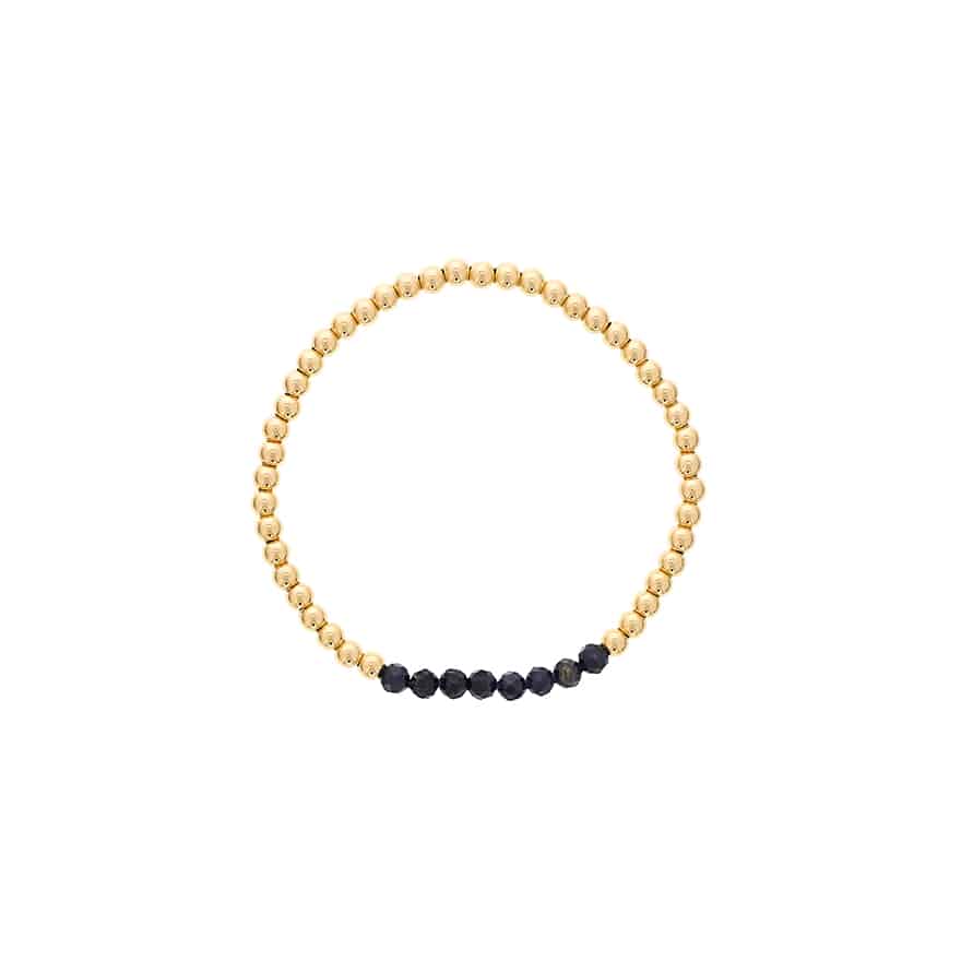 Shine Bright Sapphire Stretch Bracelet by Dee Berkley