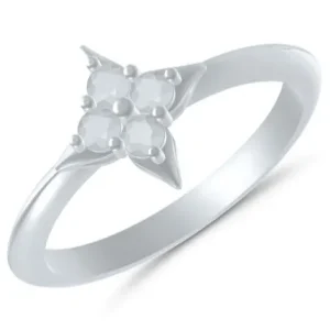 0.25ctw Diamond Star Ring
