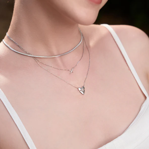 Sterling Silver Snake Chain Necklace