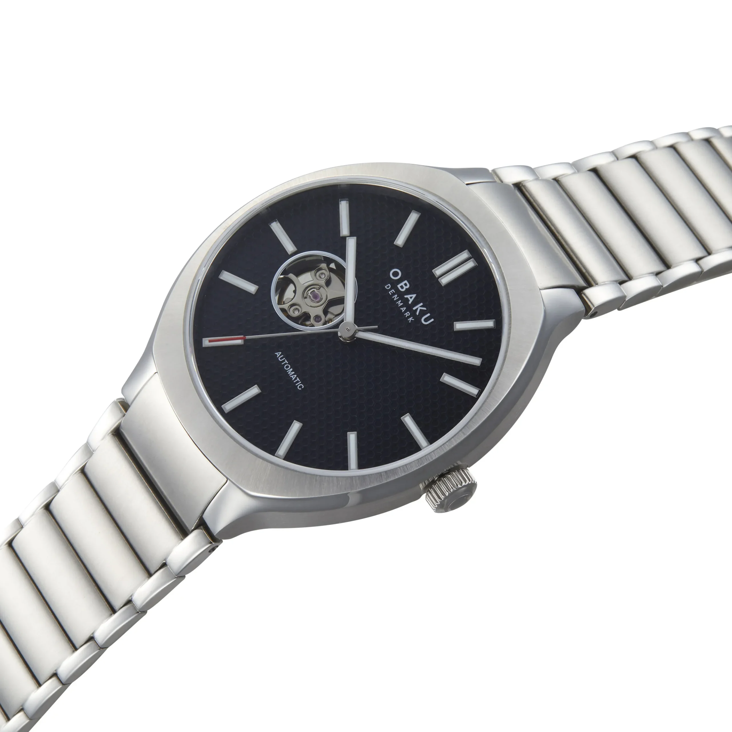Styrke Black Steel Men's Watch by Obaku
