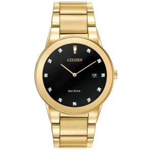 Gold Tone Axiom Men's Watch by Citizen