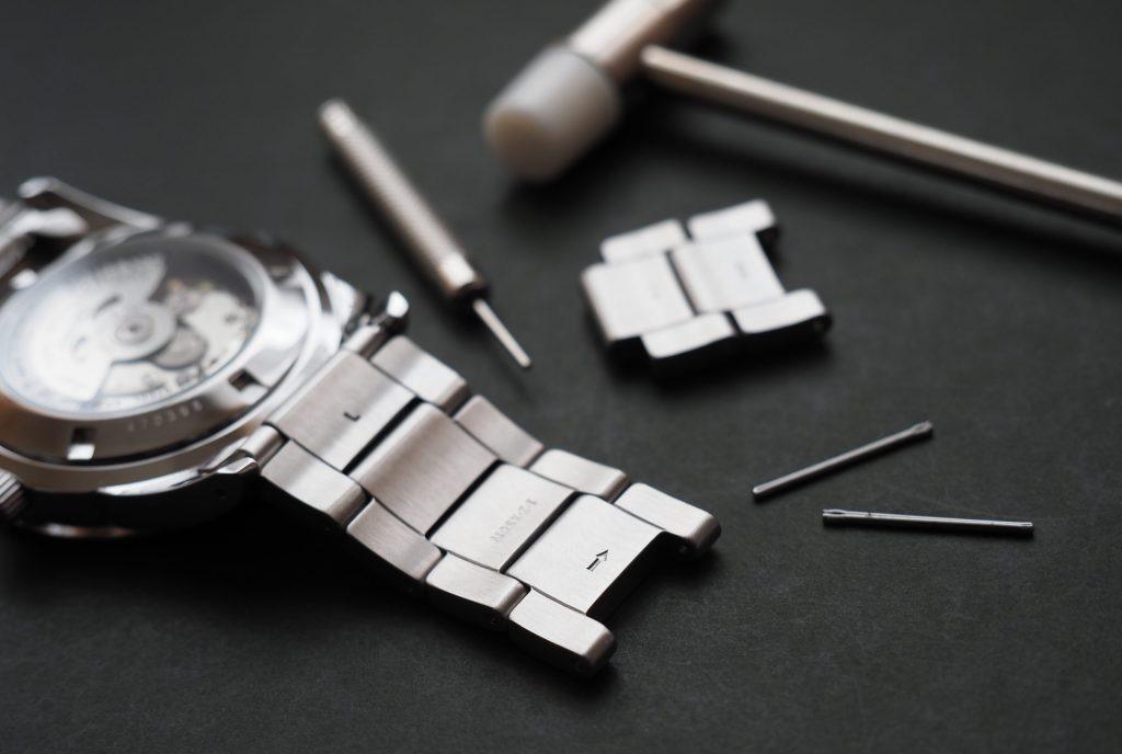 Watch link removal and band resizing at Jewelry By Designs