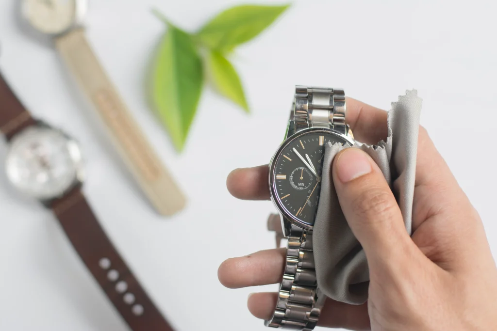 Watch polishing and refinishing at Jewelry By Designs
