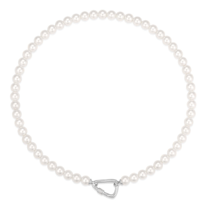 Sterling Silver Shell Pearl Strand Necklace by Ania Haie