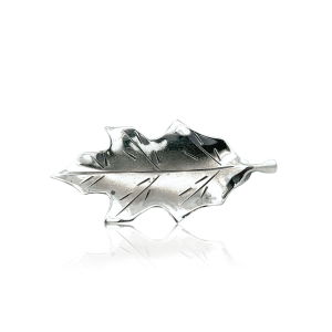 Estate Sterling Silver Stuart Nye Oak Leaf Brooch
