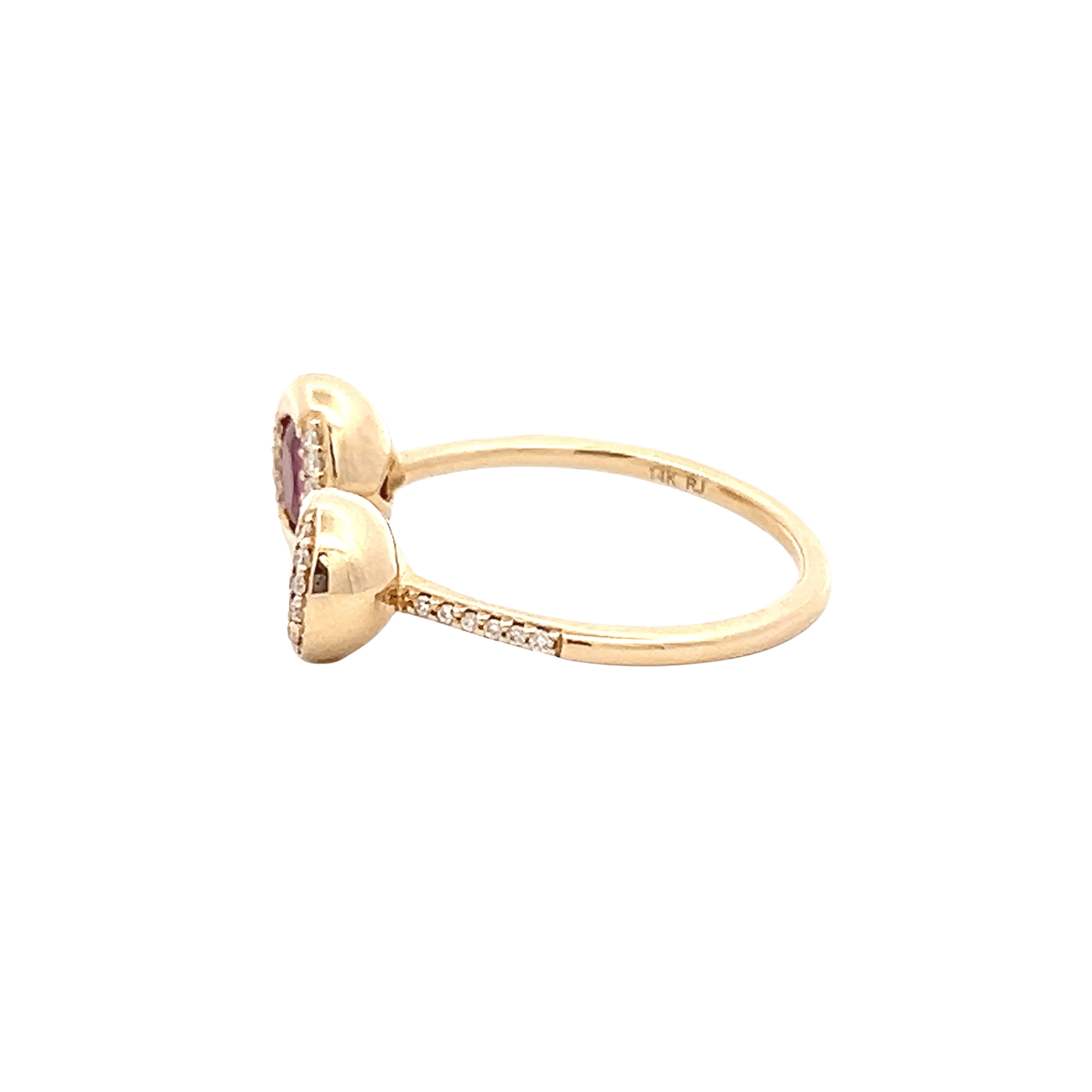 14K Yellow Gold 1.00CTW Tanzanite